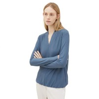 тениска,дамски,тениски,tom,tailor,1040011,crepe,sleeveless,v,neck,t,shirt,blue,(stormy,sea,blue)