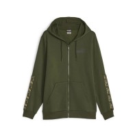 блуза,мъжки,пуловери,puma,ess,tape,camo,full,zip,sweatshirt,myrtle,(green)