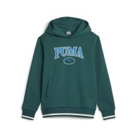 суичър,детски,блузи,puma,squad,fl,hoodie,malachite,(green)