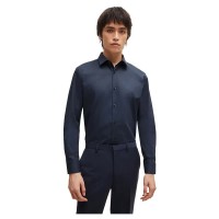 риза,с,дълъг,ръкав,дамски,ризи,мъжки,ризи,hugo,elisha,long,sleeve,shirt,blue,(navy)