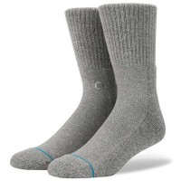 чорапи,мъжки,чорапи,дамски,чорапи,stance,icon,socks,3,pairs,grey,(grey,heather)