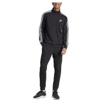 анцуг,мъжки,анцузи,adidas,basic,3,stripes,fleece,tracksuit,black
