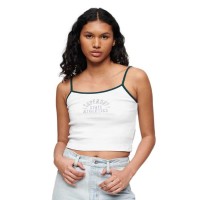 потник,дамски,топове,superdry,athletic,essential,sleeveless,top,optic,(white)