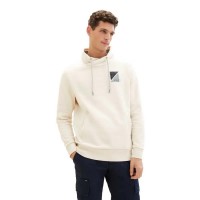 блуза,мъжки,пуловери,tom,tailor,1039621,printed,snood,sweatshirt,vintage,beige,(beige)