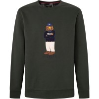 блуза,мъжки,пуловери,hackett,harry,logo,sweatshirt,multicolor,(dark,green)