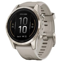 часовници,garmin,reloj,epix,pro,42,sapphire,cream,gold,stainless,steel,fr.,grey,(silver)