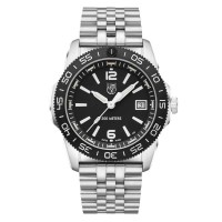часовник,часовници,luminox,xs.3122m,watch,black,white,steel,silver
