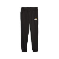 анцуг,мъжки,панталони,дамски,панталони,puma,ess+,2,col,logo,fl,cl,b,sweat,pants,black,(puma,black,yellow,sizzle)