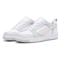 маратонки,детски,маратонки,puma,rebound,v6,lo,trainers,puma,white,frosty,pink,ash,gray,(white)