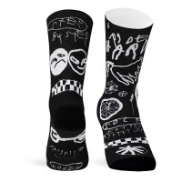 чорапи,мъжки,чорапи,pacific,socks,vogel,half,long,socks,black