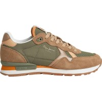 маратонки,дамски,маратонки,pepe,jeans,brit,jump,w,trainers,khaki,green