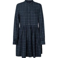 рокля,дамски,поли,и,рокли,pepe,jeans,isolda,long,sleeve,midi,dress,multi,(black)