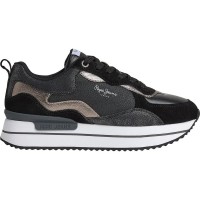 маратонки,дамски,маратонки,pepe,jeans,rusper,nas,trainers,chrome,(grey)