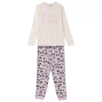 пижама,дамски,пижами,cerdá,disney,100,long,sleeve,pyjama,white,pink