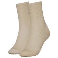 чорапи,дамски,чорапи,tommy,hilfiger,diamond,structure,socks,2,pairs,beige