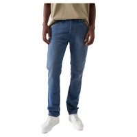 дънки,мъжки,панталони,salsa,jeans,21006792,regular,fit,jeans,medium,light,(blue)
