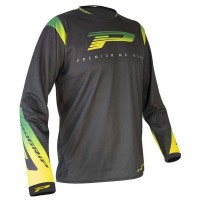 блуза,с,дълъг,ръкав,мъжки,тениски,дамски,тениски,progrip,7015,370,long,sleeve,jersey,grey,(dark,grey,green,yellow)