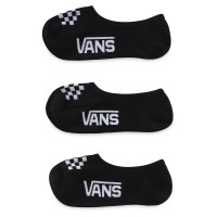 чорапи,детски,чорапи,vans,classic,canoodle,no,show,socks,3,pairs,black,(black,white)