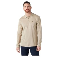 мъжки,блузи,с,яка,wrangler,refined,long,sleeve,polo,lead,grey,(beige)