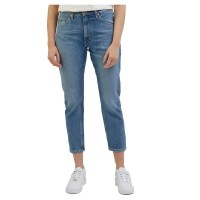 дънки,дамски,панталони,lee,rider,slim,fit,jeans,modern,mid,(blue)
