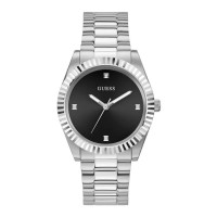 часовник,часовници,guess,connoisseur,watch,silver