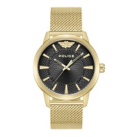 часовник,часовници,police,raho,mesh,3hd,watch,golden,(golden)