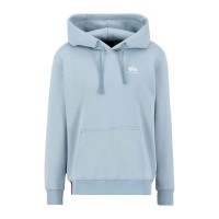 суичър,мъжки,пуловери,alpha,industries,basic,small,logo,hoodie,grey