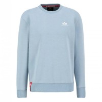 блуза,мъжки,пуловери,alpha,industries,basic,small,logo,sweatshirt,grey