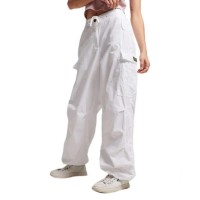панталони,дамски,панталони,superdry,vintage,baggy,parachute,cargo,pants,optic,(white)