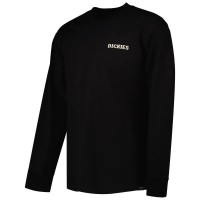 тениска,мъжки,тениски,дамски,тениски,dickies,hays,long,sleeve,t,shirt,black,(black)