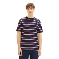 тениска,мъжки,тениски,tom,tailor,1039591,striped,short,sleeve,t,shirt,red,(navy,white,red,yd,stripe)