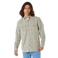 риза,с,дълъг,ръкав,мъжки,ризи,rip,curl,swc,cord,plaid,long,sleeve,shirt,beige,green,(sage)