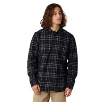риза,с,дълъг,ръкав,мъжки,ризи,rip,curl,swc,cord,plaid,long,sleeve,shirt,grey,(washed,black)