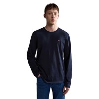 тениска,мъжки,тениски,napapijri,salis,1,long,sleeve,t,shirt,blue,marine,(blue)