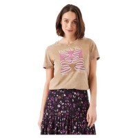 тениска,дамски,тениски,garcia,g30001,short,sleeve,t,shirt,golden,brown,(yellow)