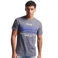 тениска,мъжки,тениски,superdry,classic,vintage,logo,heritage,short,sleeve,t,shirt,midnight,blue,grit,(grey)