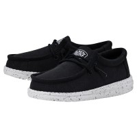 платнени,обувки,детски,обувки,hey,dude,wally,slub,canvas,shoes,navy,(black)