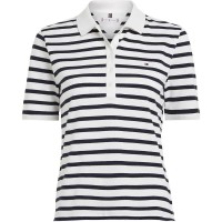 дамски,блузи,с,яка,tommy,hilfiger,1985,slim,fit,short,sleeve,polo,breton,ecru,desert,sky,(multicolor)