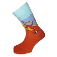 чорапи,мъжки,чорапи,scuba,gifts,sg,scks014,long,socks,multicolor,(orangre,clear,blue,yellow)