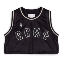 потник,дамски,топове,grimey,the,clout,mesh,crop,sleeveless,top,black,(black)