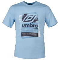 тениска,мъжки,тениски,umbro,layered,box,logo,graphic,short,sleeve,t,shirt,clear,sky,(blue)