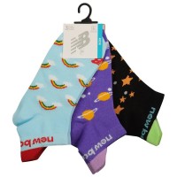 чорапи,детски,чорапи,new,balance,tab,no,show,socks,multicolor,(assorted,3,colors)