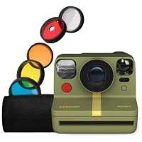 други,аксесоари,polaroid,now+,generation,2,bluetooth,instant,camera,golden,(forest,green)