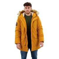 анорак,мъжки,якета,superdry,everest,faux,fur,parka,yellow,(mustard,yellow)