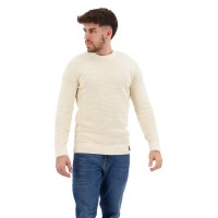 блуза,мъжки,пуловери,superdry,textured,sweater,ecru,heather,(beige)
