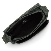 чанти,за,през,рамо,kipling,loreen,m,crossbody,sign,green,embosse,(green)