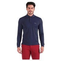 мъжки,блузи,с,яка,chervo,anguy,long,sleeve,polo,blue