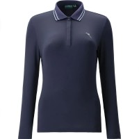 дамски,блузи,с,яка,chervo,antichita,woman,long,sleeve,polo,timeless,navy,(blue)