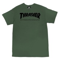 тениска,мъжки,тениски,thrasher,skate,mag,short,sleeve,t,shirt,army,green,(green)