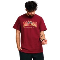 тениска,мъжки,тениски,дамски,тениски,thrasher,truck,1,maroon,short,sleeve,t,shirt,red,(maroon)
